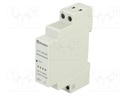 Power supply: switched-mode; for DIN rail; 12W; 12VDC; 1A; IP20