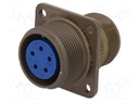 Connector: circular; Series: 97; socket,plug; female; PIN: 5; 13A