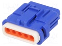 Connector: wire-wire/PCB; 560; plug; female; IP67; Locking: latch