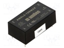 Converter: AC/DC; 5W; Uout: 12VDC; Iout: 0.21A; 73%; Mounting: PCB