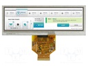 Display: TFT; 5.2"; 480x128; Illumin: LED; Dim: 140.4x49.87x3mm