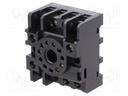 Socket; Mounting: DIN; Series: MKS; Electr.connect: round socket