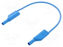 Test lead; 32A; banana plug with axial socket 4mm,both sides