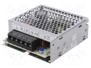 Power supply: industrial; single-channel,universal; 50W; 48VDC