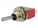 Switch: toggle; Pos: 2; SPDT; ON-(ON); 2A/250VAC; 5A/28VDC; -30÷85°C
