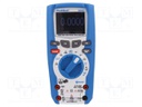 Digital multimeter; LCD TFT 2,2" (320x240),graphical; True RMS