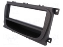 Radio mounting frame; Ford; 1 DIN; black