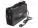 Inverter welder; 7.2kVA; 230VAC; 34A; 50/60Hz; MMA; IP21S; Plug: EU