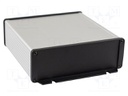 Enclosure: with panel; with fixing lugs; 1457; X: 165mm; Y: 160mm