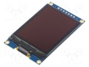 Display: OLED; graphical; 1.92"; 160x128; Dim: 34.9x57.8x5.36mm