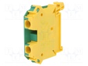 Splice terminal: rail; 0.5÷10mm2; ways: 1; terminals: 2; polyamide