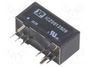 Isolated Board Mount DC/DC Converter, ITE, 1 Output, 9 W, 9 V, 1 A