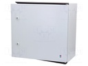 Enclosure: wall mounting; X: 400mm; Y: 400mm; Z: 200mm; KS; polyester