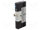 Electromagnetic valve; 5/2 monostable; Temp: -5÷50°C; IP65