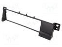 Radio mounting frame; BMW; 1 DIN; black