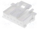 Plug; wire-board; female; MicroClasp; 2mm; PIN: 6; w/o contacts