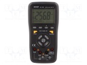Digital multimeter; LCD (5999),bargraph; 3x/s; -20÷1000°C