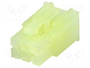 Plug; wire-board; female; Mini Universal MATE-N-LOK; 4.14mm; 600V