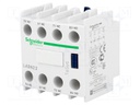 Auxiliary contacts; Series: TeSys D; Leads: screw terminals