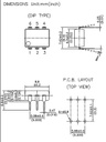 Relay: solid state; Icntrl max: 50mA; 30mA; max.1.5kVAC; 300Ω; DIP6