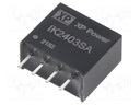 Isolated Board Mount DC/DC Converter, ITE, 1 Output, 250 mW, 3.3 V, 75.7 mA