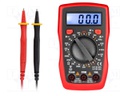 Digital multimeter; LCD 3,5 digit (1999); VAC: 0÷200V,500V