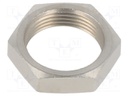 Accessories: nut; for mounting banana sockets on the panel