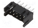 Socket; wire-board; male; DF11; 2mm; PIN: 10; THT; on PCBs; tinned