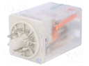 Relay: electromagnetic; DPDT; Ucoil: 48VDC; 10A; max.250VAC; 83g