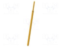Needle-like test probe; Operational spring compression: 4.3mm