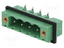 Pluggable terminal block; 5.08mm; ways: 4; angled 90°; socket