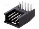 Socket; wire-board; male; AMPMODU MOD II; 2.54mm; PIN: 8; THT