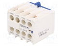 Auxiliary contacts; Series: TeSys K; Leads: screw terminals
