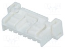 Plug; wire-board; female; CLIK-Mate; 2mm; PIN: 8; w/o contacts