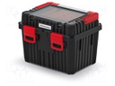 Toolbox; 445x360x337mm; polymer; HEAVY; 25kg