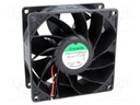Fan: DC; axial; 12VDC; 92x92x38mm; 155.79m3/h; 50.3dBA; Len: 300mm