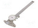 Calliper; L: 150mm; with fixing-screw,with dial graduation