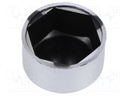 Protection cover; M18; polyetylene; Plating: chromium