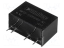 Converter: DC/DC; 1W; Uin: 10.8÷13.2V; 5VDC; Iout: 200mA; SIP7; 2.3g