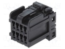 040 MLC PLUG HSG 8P BLACK