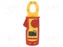 AC/DC digital clamp meter; LCD,with a backlit; I DC: 400uA÷40A