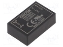 Converter: DC/DC; 5/6W; Uin: 9÷18V; 12VDC; Iout: 500mA; DIP24; 12.5g