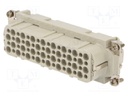 Connector: rectangular; female; EPIC H-D; PIN: 64; 64+PE; 10A; 250V