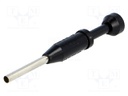 Tool: for demounting of terminals; terminals; Series: Han D
