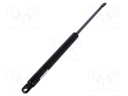 Gas spring; E: 365mm; Features: with welded steel eyes; Øout: 18mm