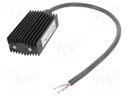 Radiator heater; 10W; IP54; DIN rail; 29.5x75x45mm; 110÷230V