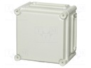 Enclosure: wall mounting; X: 190mm; Y: 190mm; Z: 130mm; EK; grey; IK08