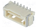 Socket; wire-board; male; CLIK-Mate; 2mm; PIN: 6; SMT; 3A; Layout: 1x6