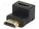 Adapter; HDMI socket 270°,HDMI plug