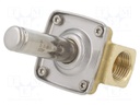 Electromagnetic valve; G 1/2"; brass; EPDM; EV220B; Valve: 2/2 NC